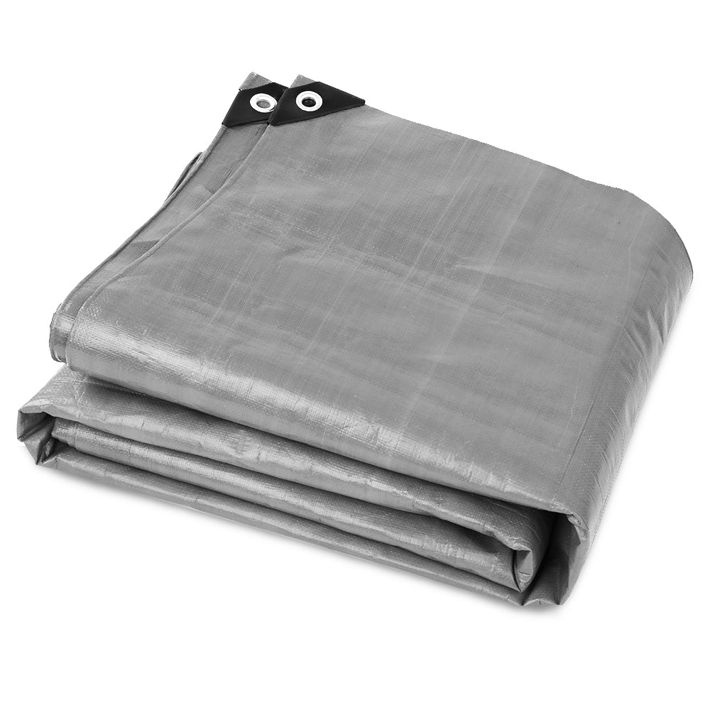 Instahut 3.6 x 6m Heavy Duty Poly Tarp freeshipping - Awezingly