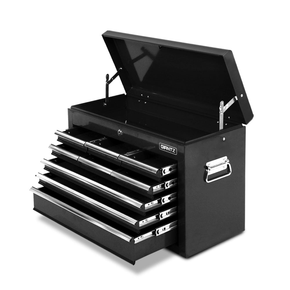 Giantz 9 Drawer Mechanic Tool Box Cabinet Storage - Black Giantz