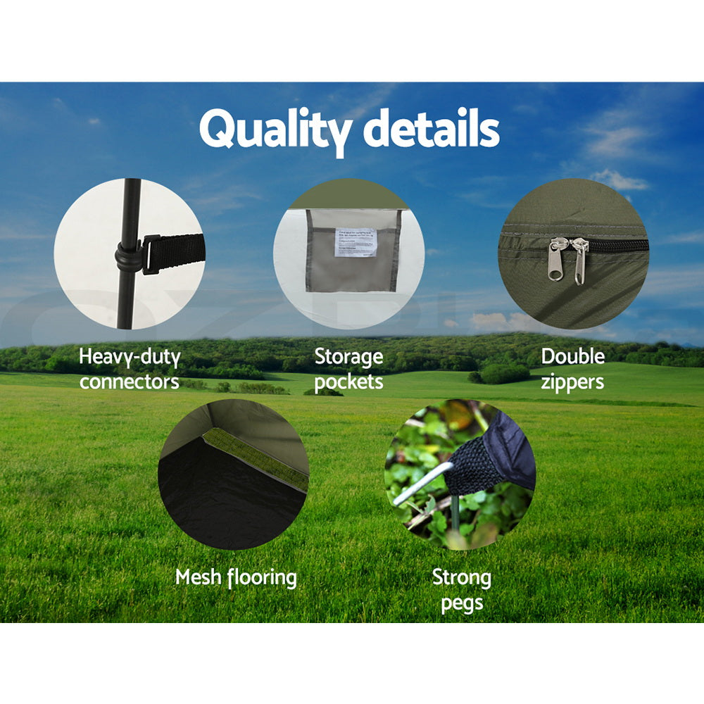 Weisshorn Shower Tent Outdoor Camping Portable Changing Room Toilet Ensuite Weisshorn