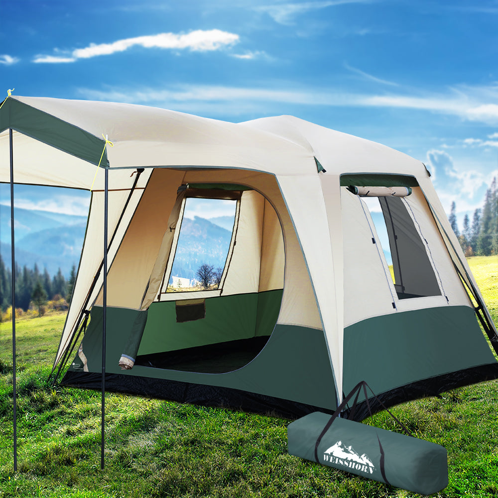 Weisshorn Instant Up Camping Tent 4 Person Pop up Tents Family Hiking Dome Camp Weisshorn