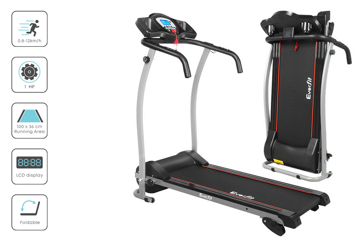 Everfit Electric Treadmill Home Gym Exercise Machine Fitness Equipment Physical 360mm Everfit