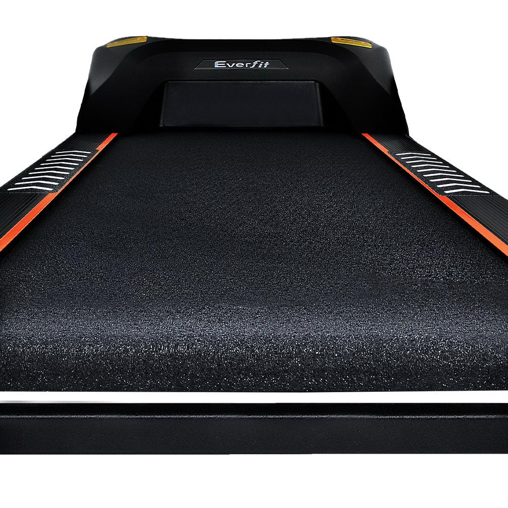 Everfit Electric Treadmill 450mm 18kmh 3.5HP Auto Incline Home Gym Run Exercise Machine Fitness Dumbbell Massager Sit Up Bar Everfit