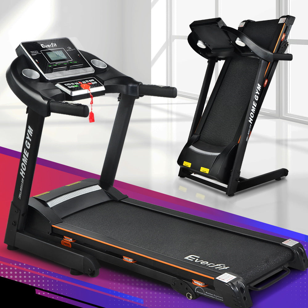 Everfit Electric Treadmill 420mm 18kmh Home Gym Exercise Machine Fitness Equipment Physical Everfit