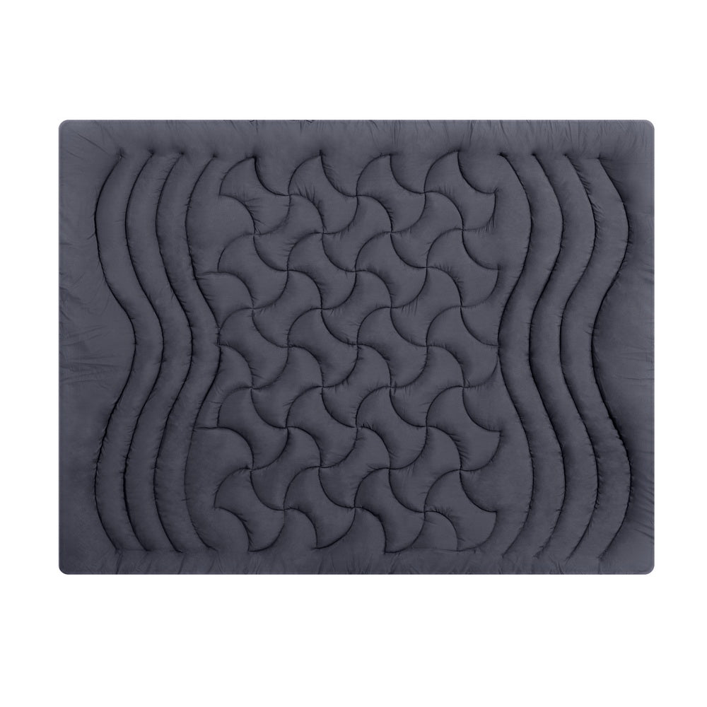 Giselle Bedding Mattress Topper Pillowtop 3-Zone Mat Pad Queen Giselle Bedding