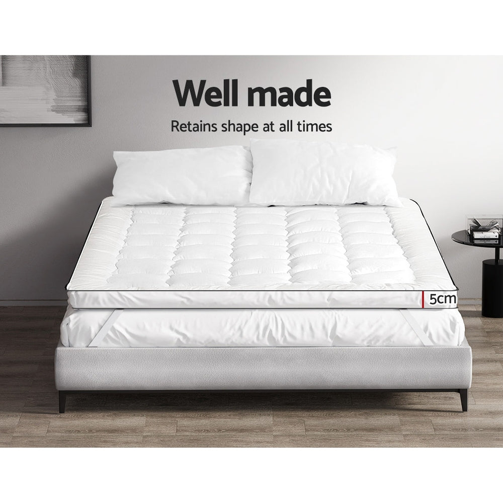 Giselle Bedding Mattress Topper Pillowtop - King Single Giselle Bedding