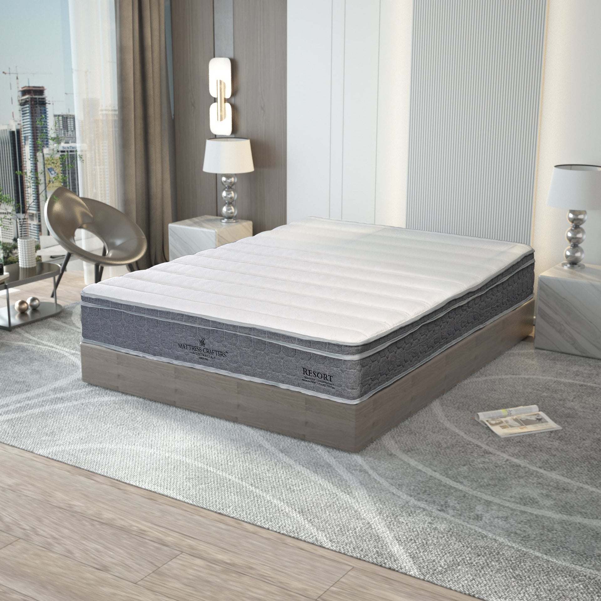 Resort Double Mattress 7 Zone Pocket Spring Resort