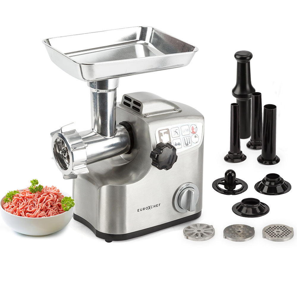EuroChef Meat Grinder Electric Mincer Sausage Filler Kebbe Maker EuroChef