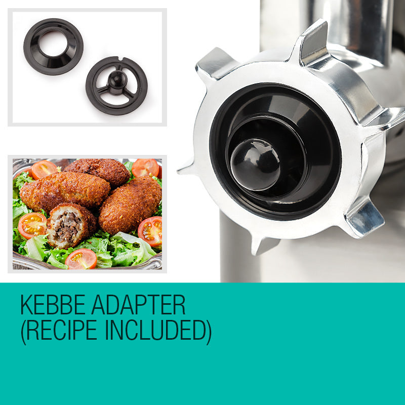 EuroChef Meat Grinder Electric Mincer Sausage Filler Kebbe Maker EuroChef