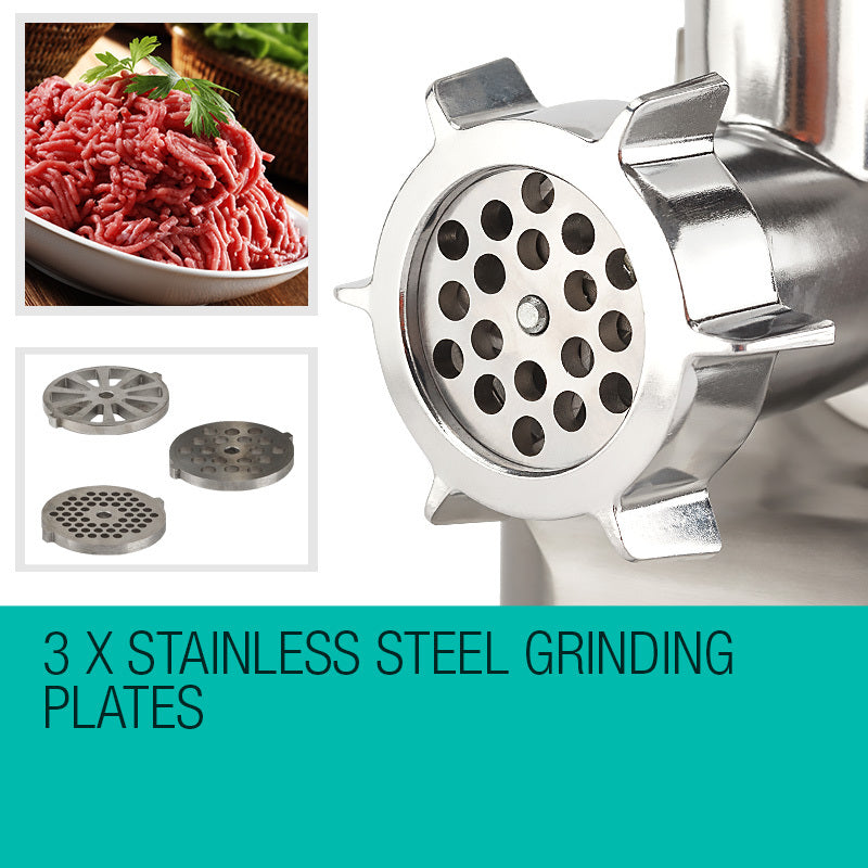 EuroChef Meat Grinder Electric Mincer Sausage Filler Kebbe Maker EuroChef