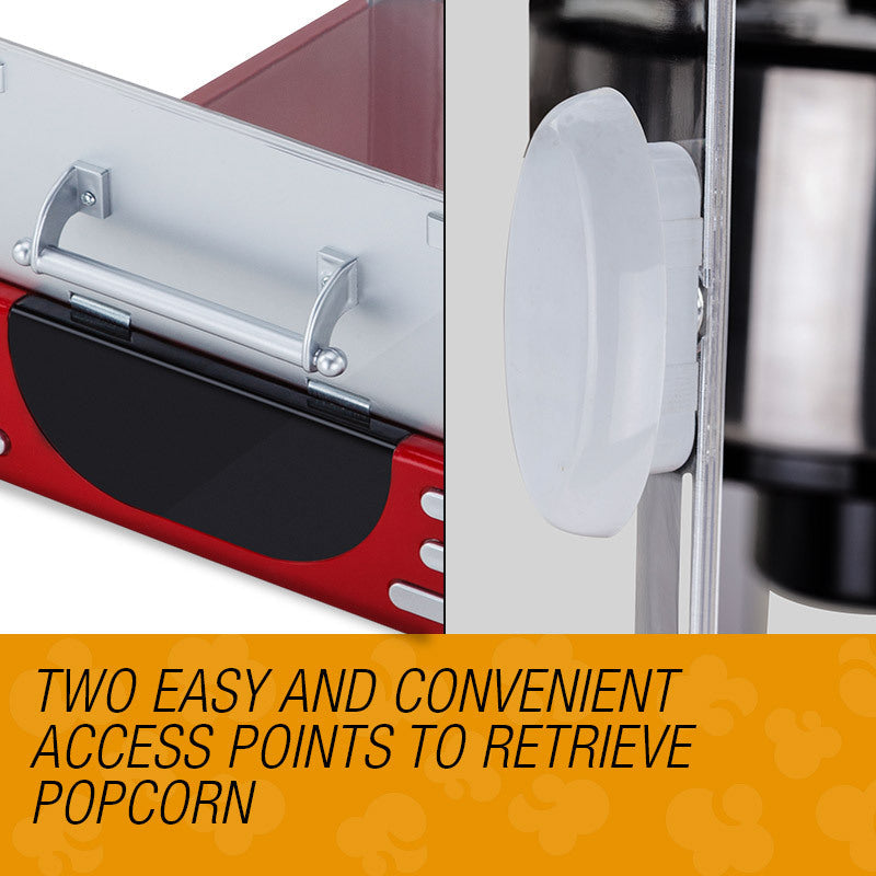 EuroChef Popcorn Machine - Popper Popping Classic Cooker Microwave EuroChef