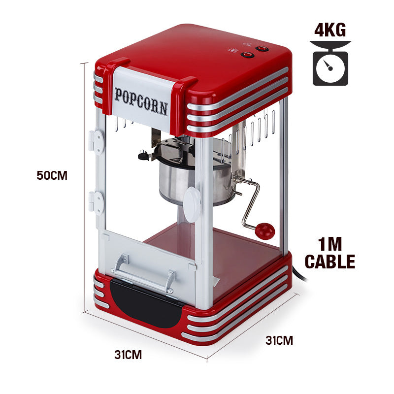 EuroChef Popcorn Machine - Popper Popping Classic Cooker Microwave EuroChef