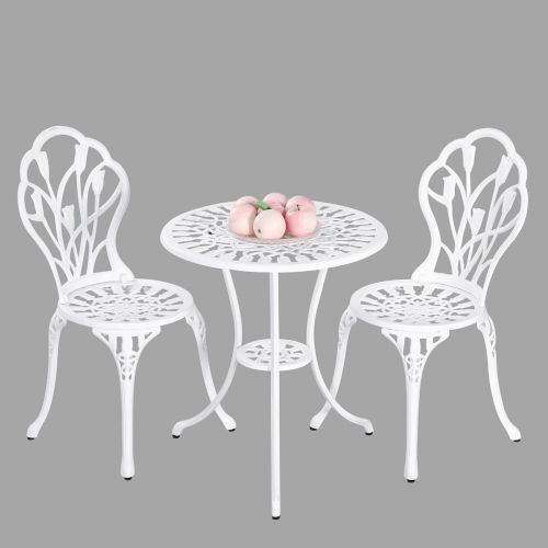 2 Seater Dominique Cast Aluminium Bistro Set Does not apply