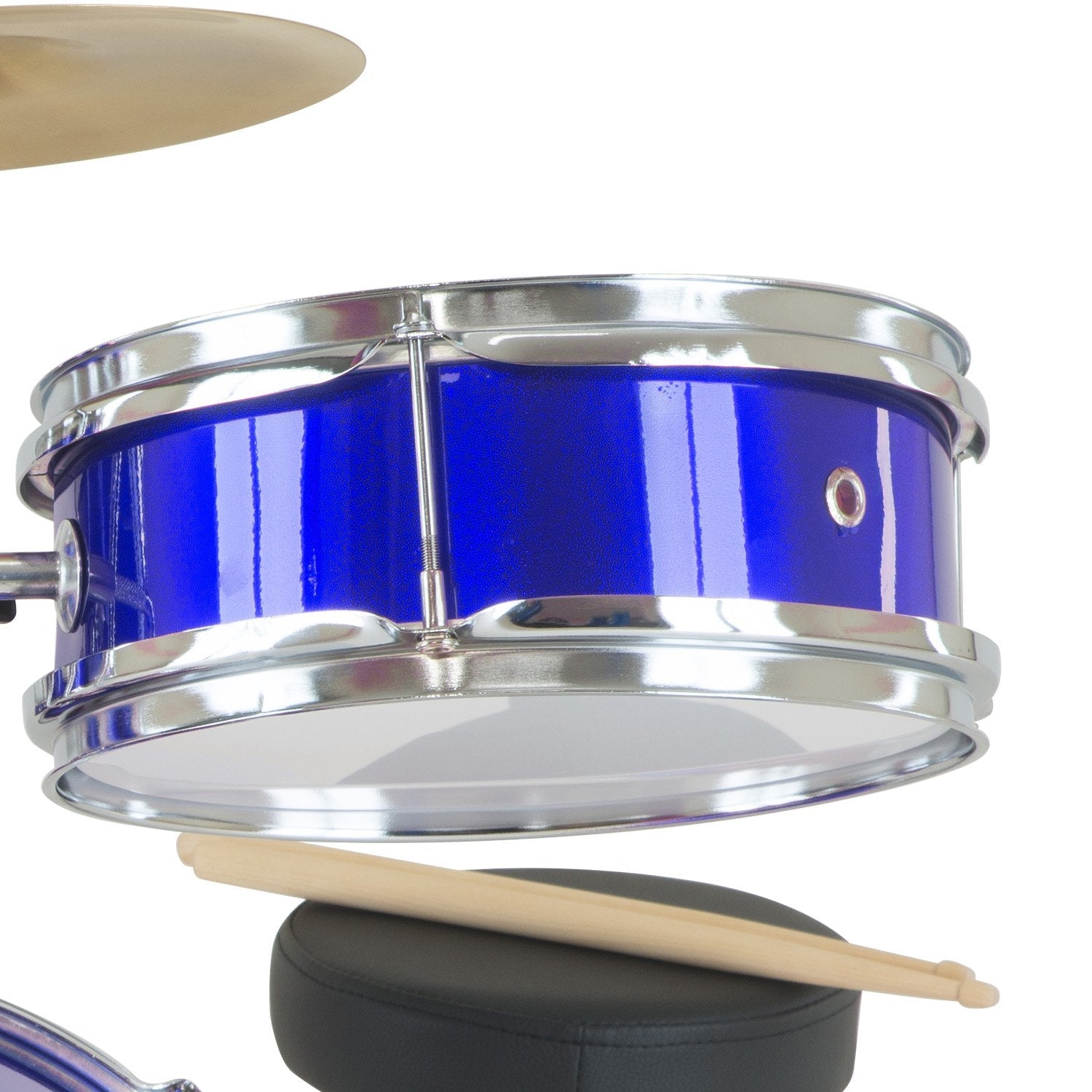 Karrera Children's 4pc Drum Kit - Blue Karrera