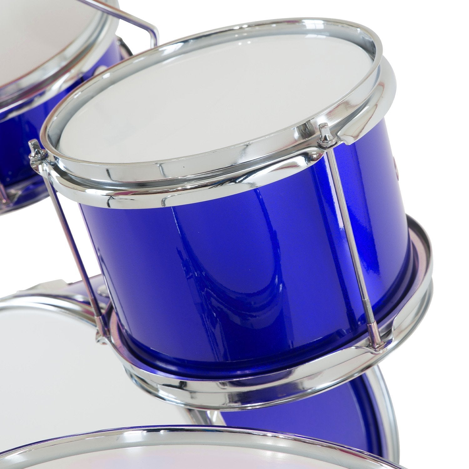 Karrera Children's 4pc Drum Kit - Blue Karrera