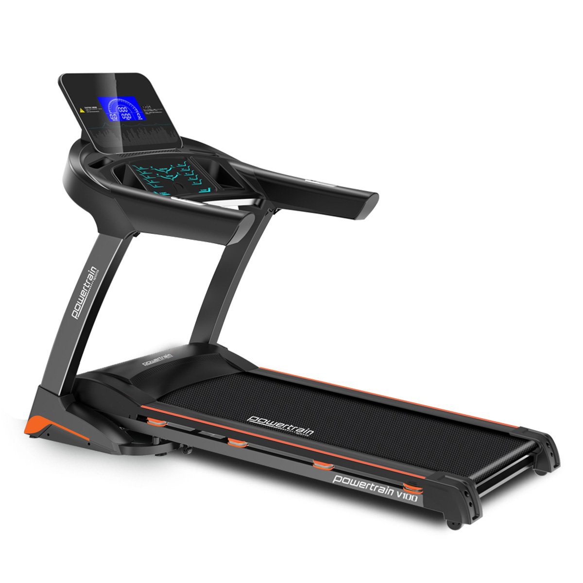 Powertrain V100 Foldable Treadmill Auto Incline Home Gym Cardio Powertrain