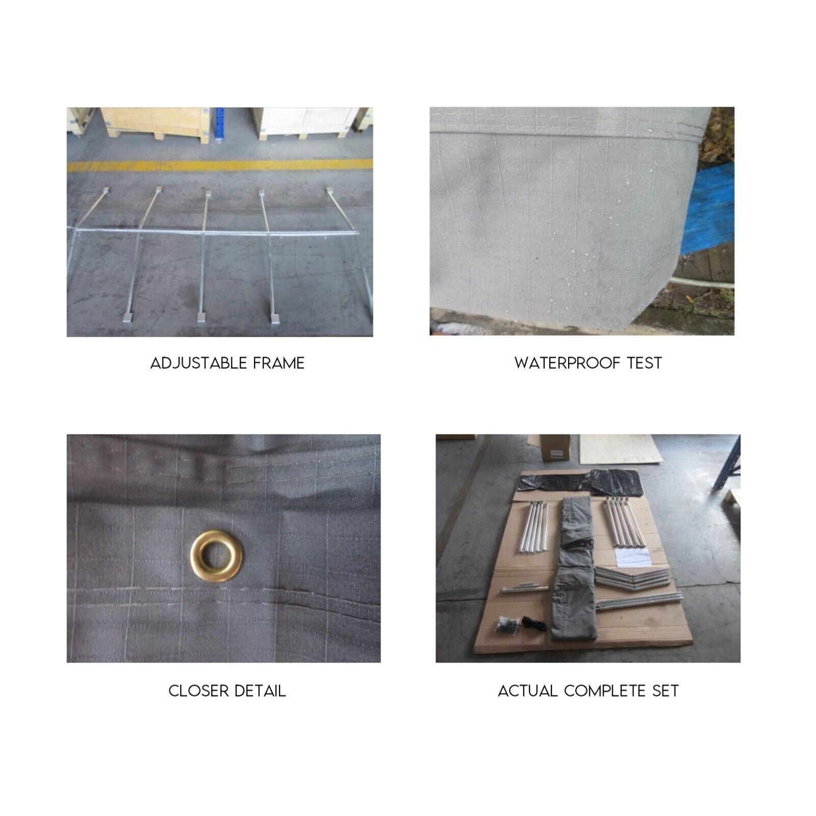 Box Cage Trailer Cover Canvas Tarp for 7x4 ft 900mm High Cage Does not apply