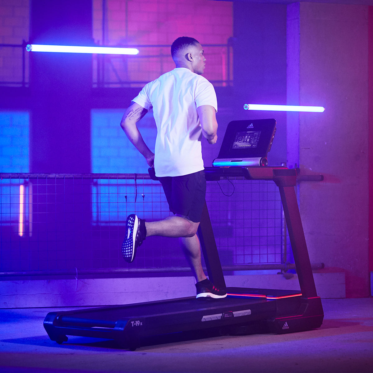 Adidas T-19x Treadmill with Zwift and Kinomap Adidas