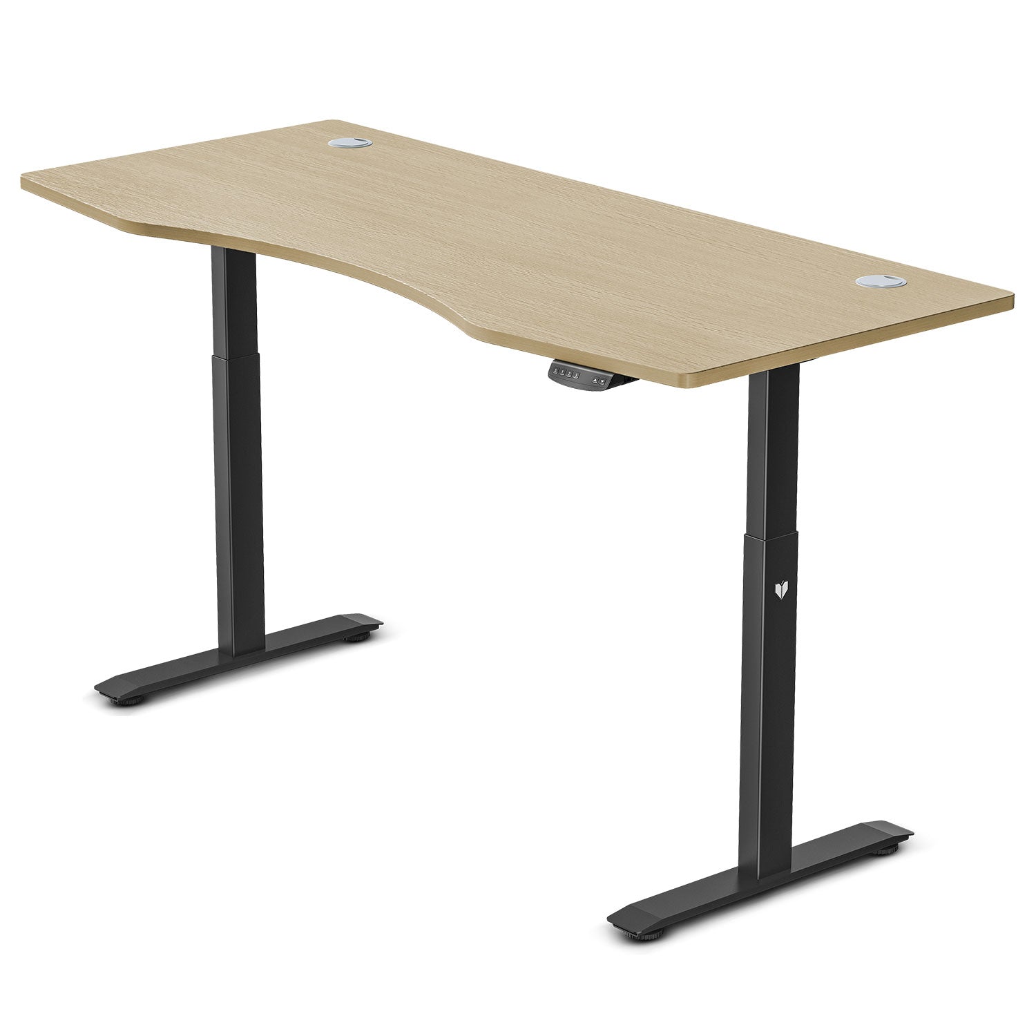 LSG Nimbus Walking Pad Treadmill + ErgoDesk Automatic Standing Desk 1800mm (Oak) lsg