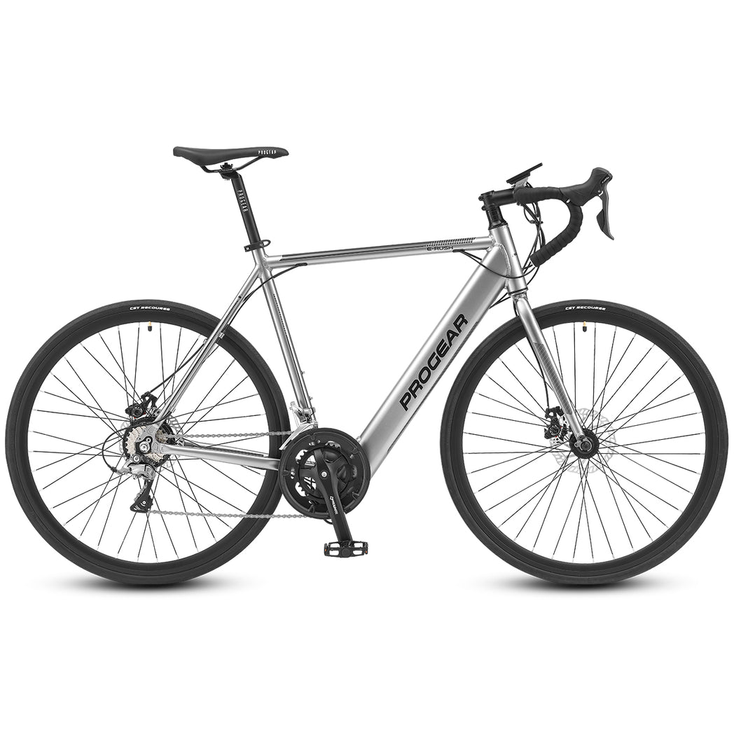 Progear Bikes E-Rush E-Road Bike 700*56cm Grey Does not apply