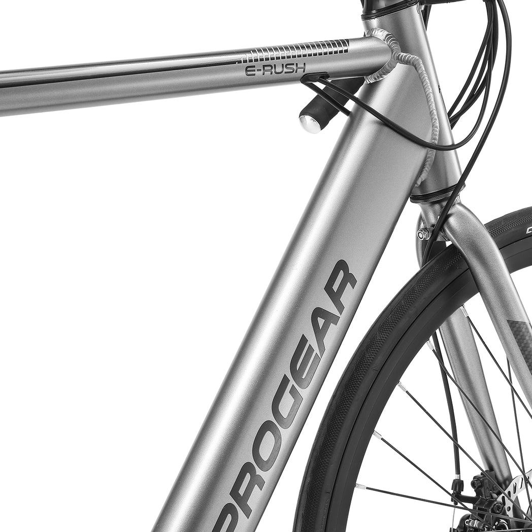 Progear Bikes E-Rush E-Road Bike 700*56cm Grey Does not apply