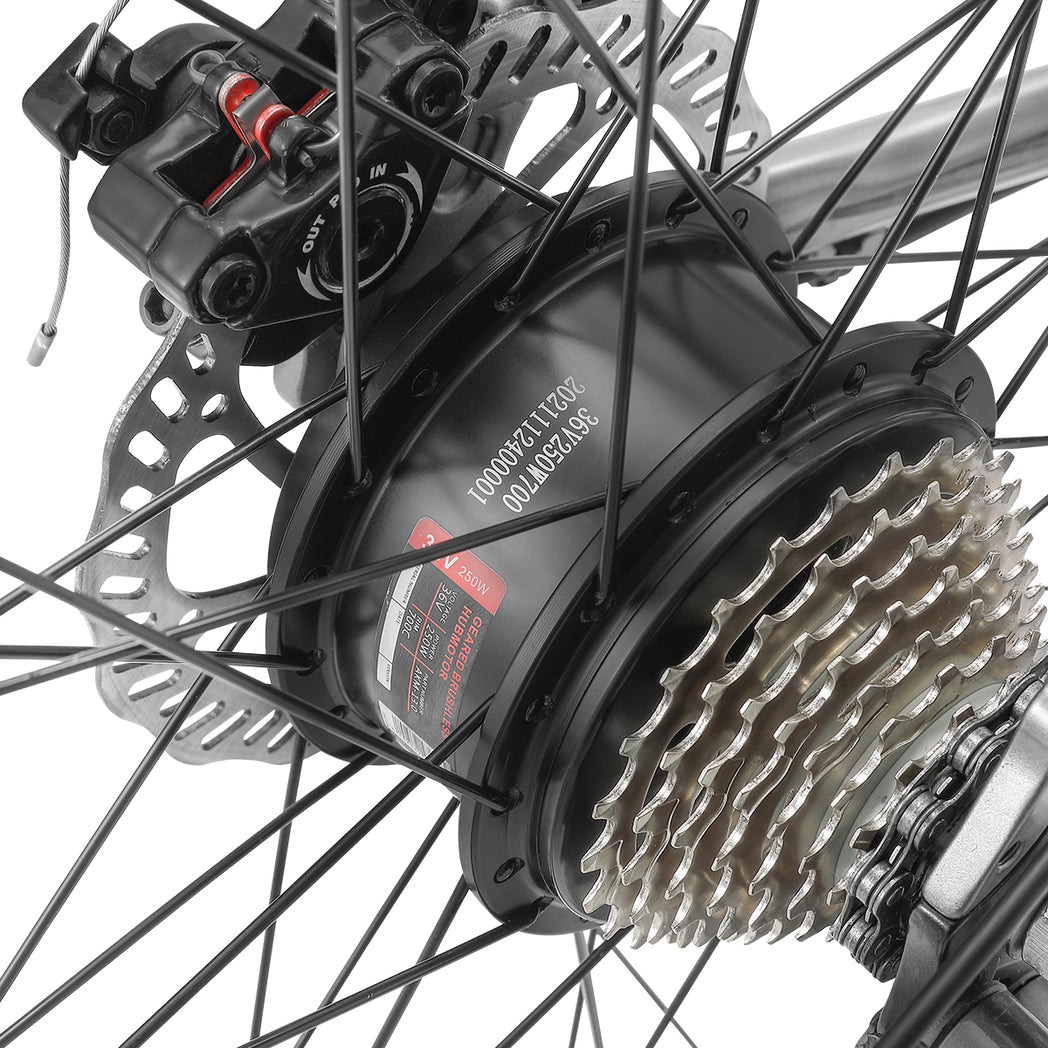 Progear Bikes E-Rush E-Road Bike 700*56cm Grey Does not apply