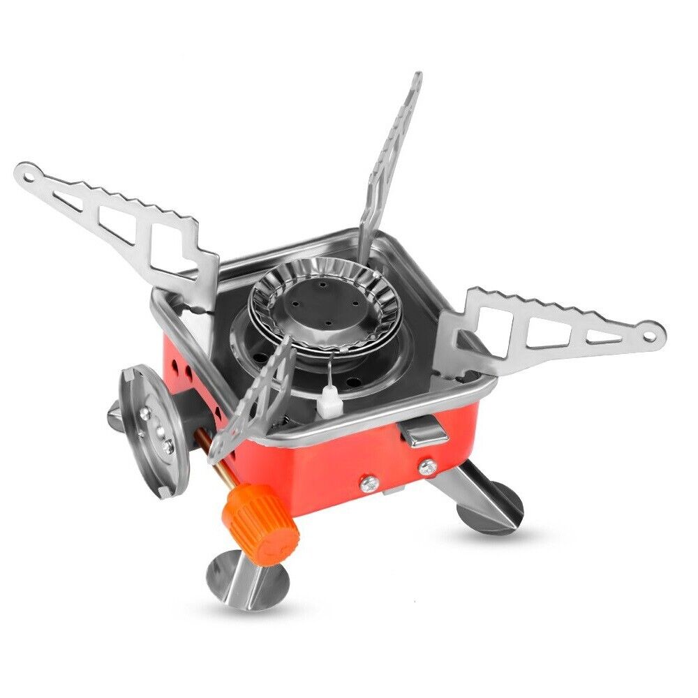 Outdoor Folding Mini Gas Burner Cooking Stove Butane Gas BBQ Hiking AU Stock Does not apply