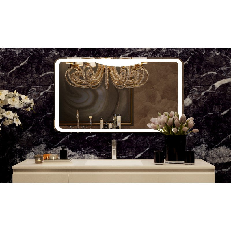 Belbagno Rectangular LED Bathroom Wall Mirror Does not apply