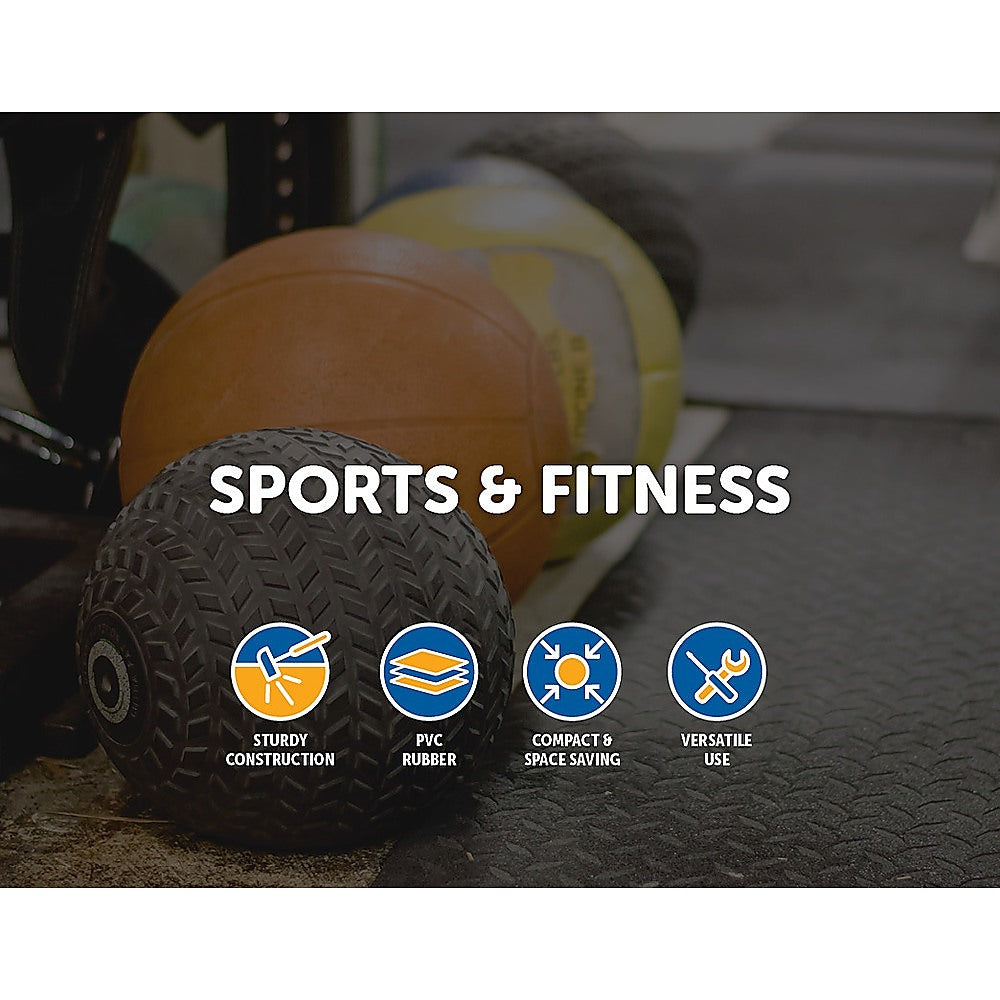 10kg Double-Handled Rubber Medicine Core Ball Does not apply