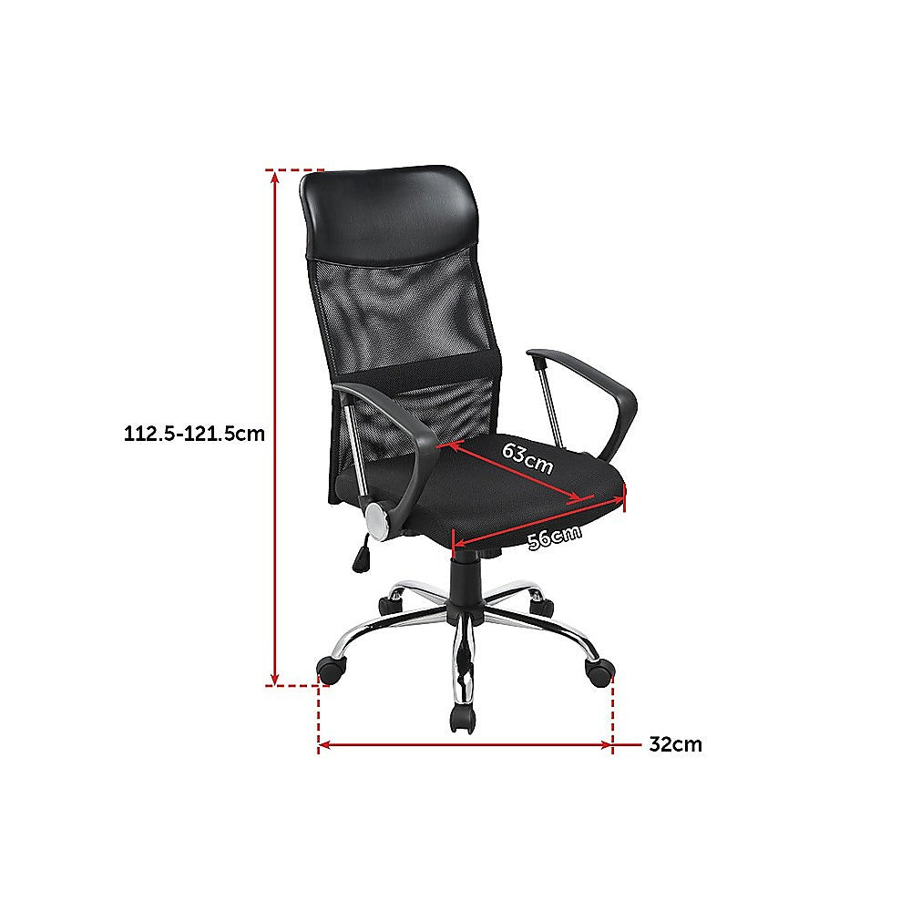 Ergonomic Mesh PU Leather Office Chair Salvatore Angelotti