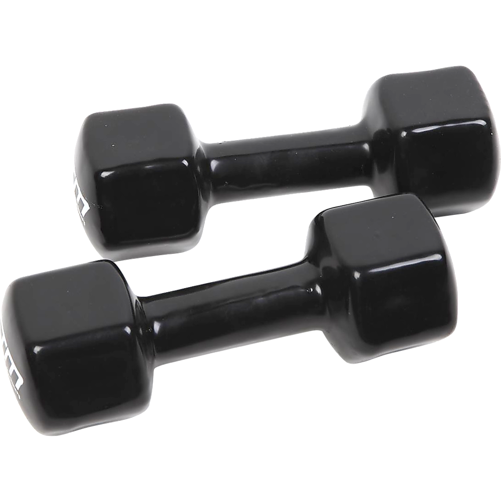 5kg Dumbbells Pair PVC Hand Weights Rubber Coated Does not apply