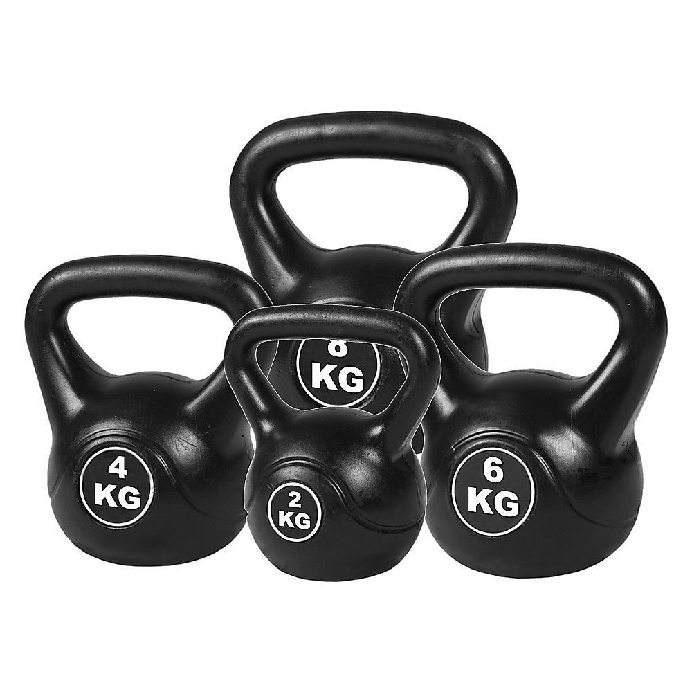 4pcs Exercise Kettle Bell Weight Set 20KG Does not apply