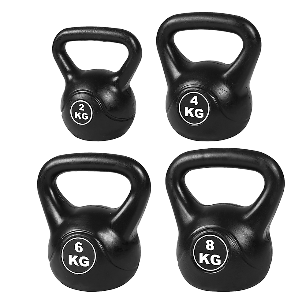 4pcs Exercise Kettle Bell Weight Set 20KG Does not apply