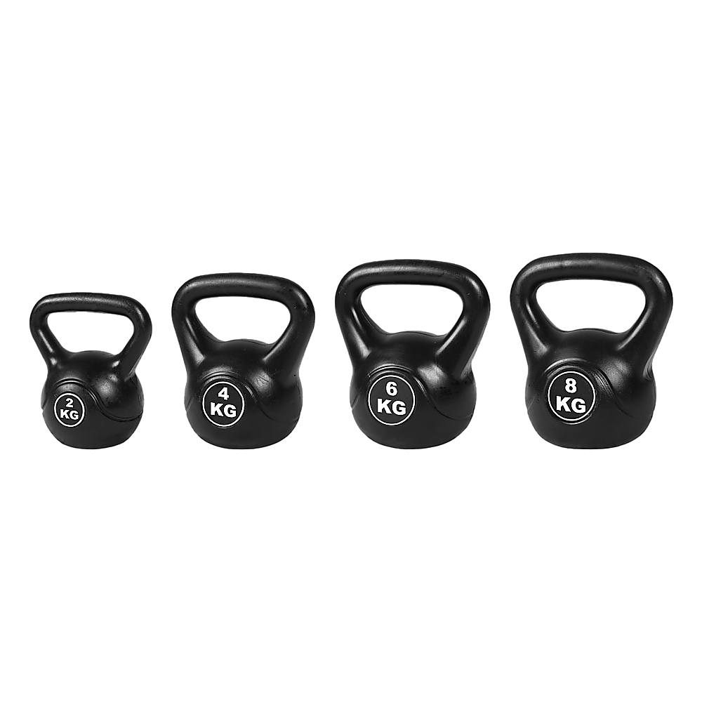 4pcs Exercise Kettle Bell Weight Set 20KG Does not apply