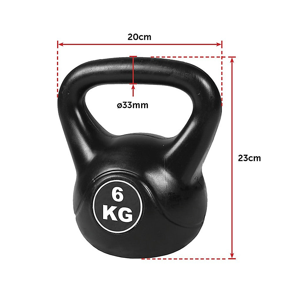 4pcs Exercise Kettle Bell Weight Set 20KG Does not apply