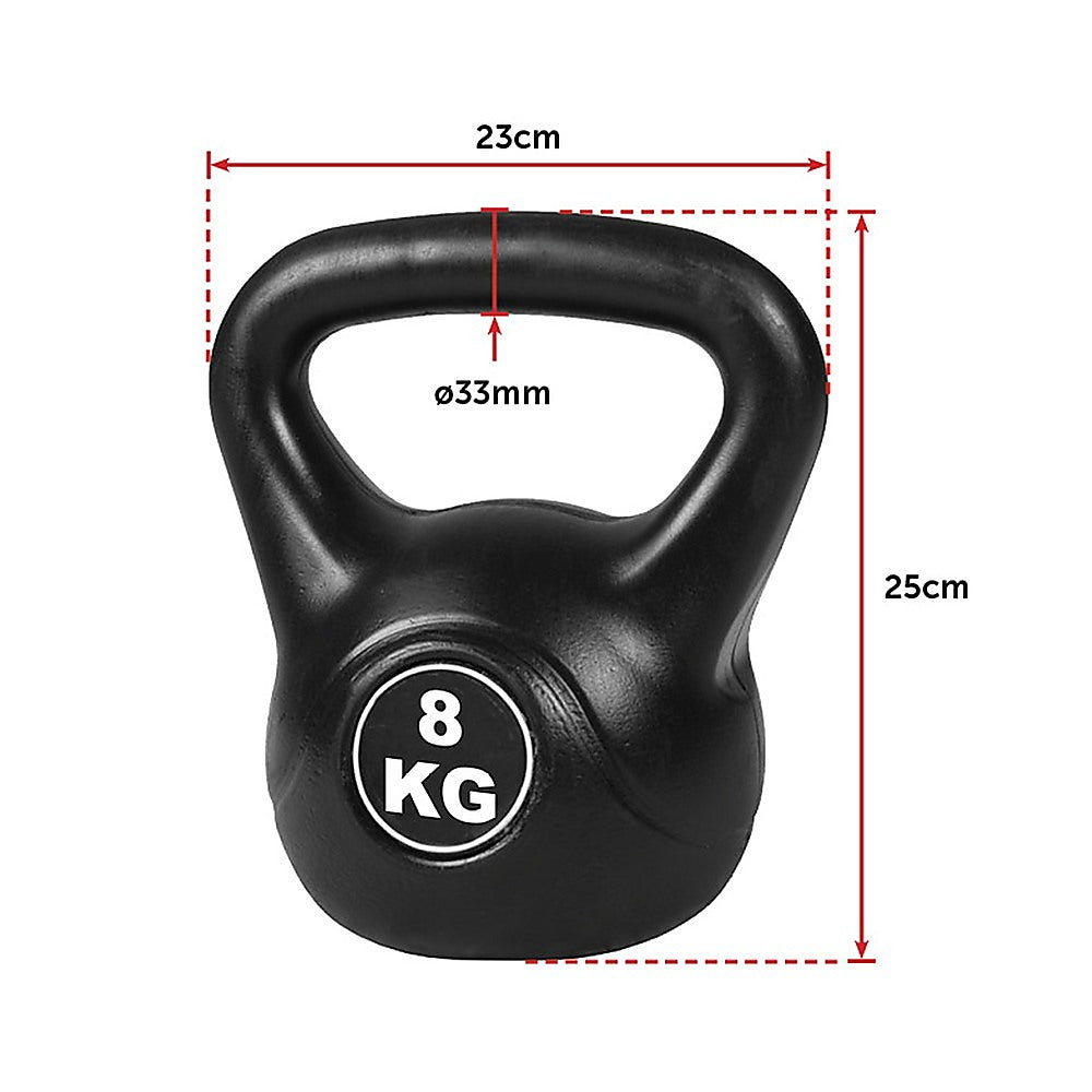 4pcs Exercise Kettle Bell Weight Set 20KG Does not apply