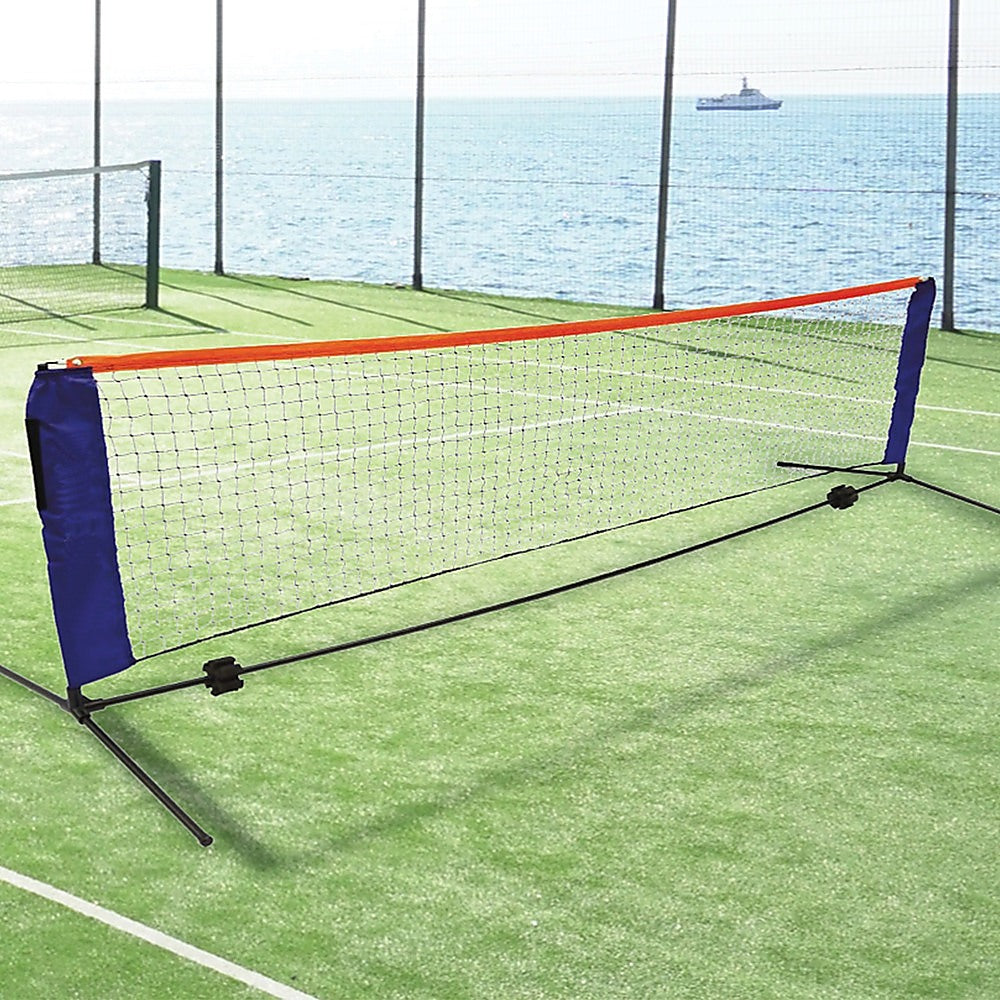 6 Meters Portable Foldable Mini Tennis Net & Post Set Does not apply