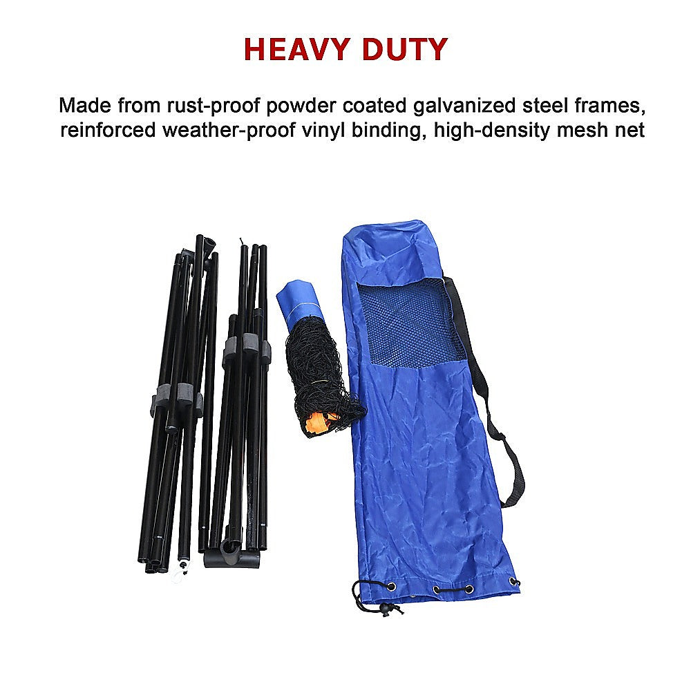 6 Meters Portable Foldable Mini Tennis Net & Post Set Does not apply