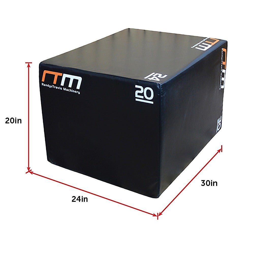 3 IN 1 Foam Plyo Games Plyometric Jump Box Does not apply
