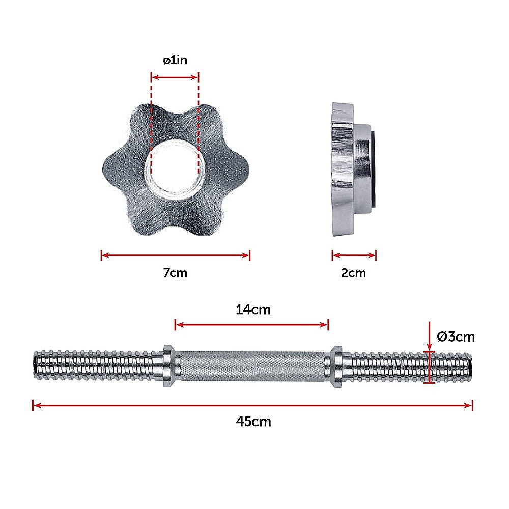 20KG Dumbbell Adjustable Weight Set Does not apply