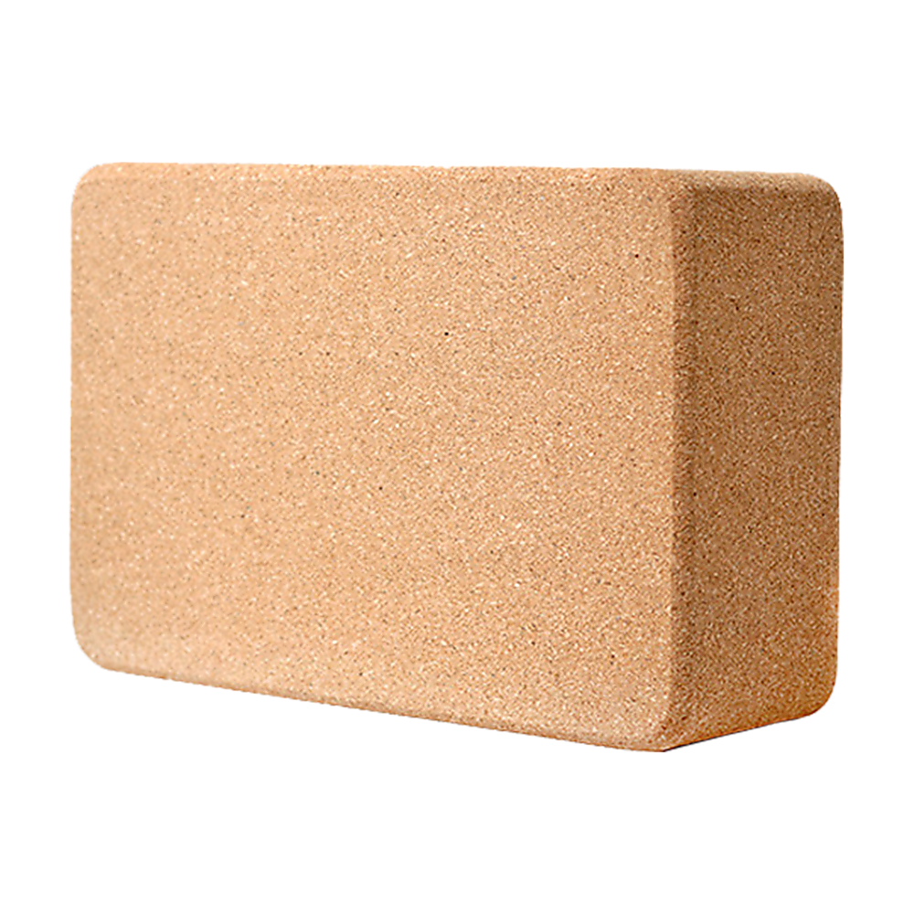 2x ECO-Friendly Cork Yoga Block Organic Yoga Prop Accessory Exercise Brick Does not apply