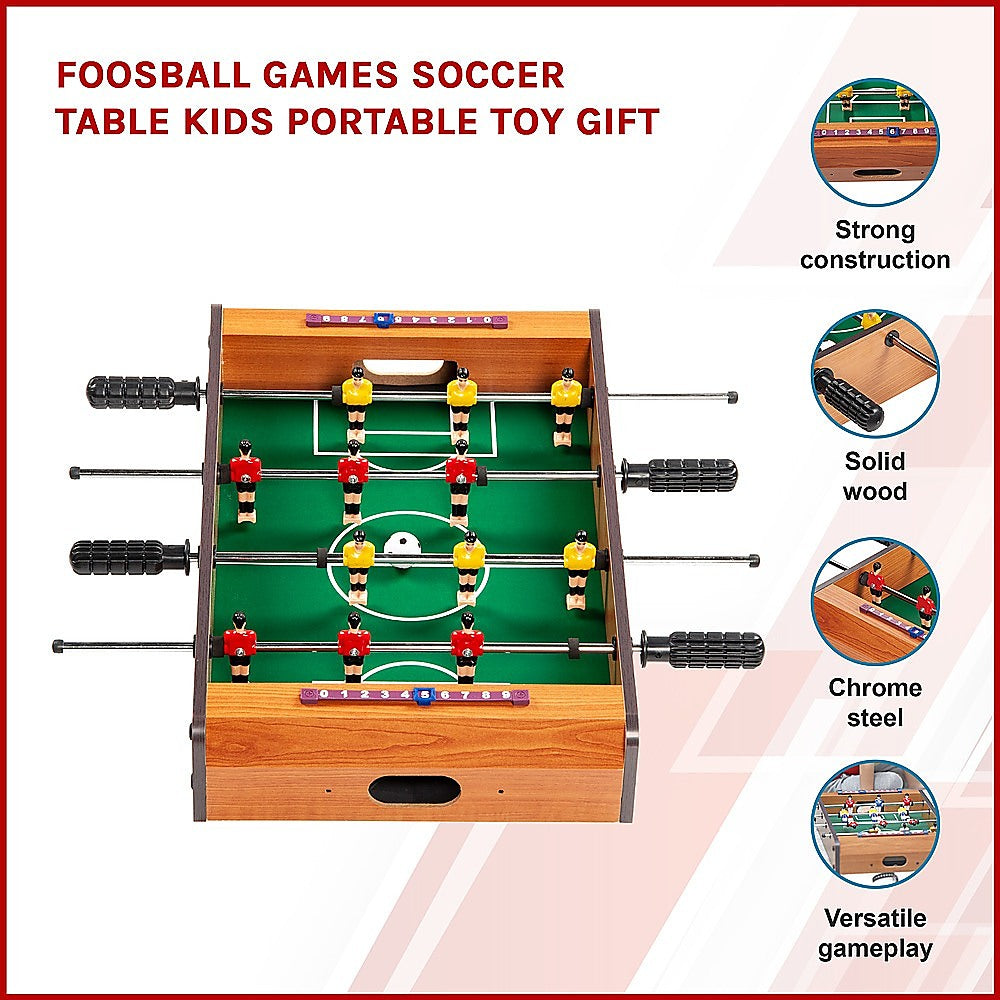 Foosball Games Soccer Table Kids Portable Toy Gift Does not apply