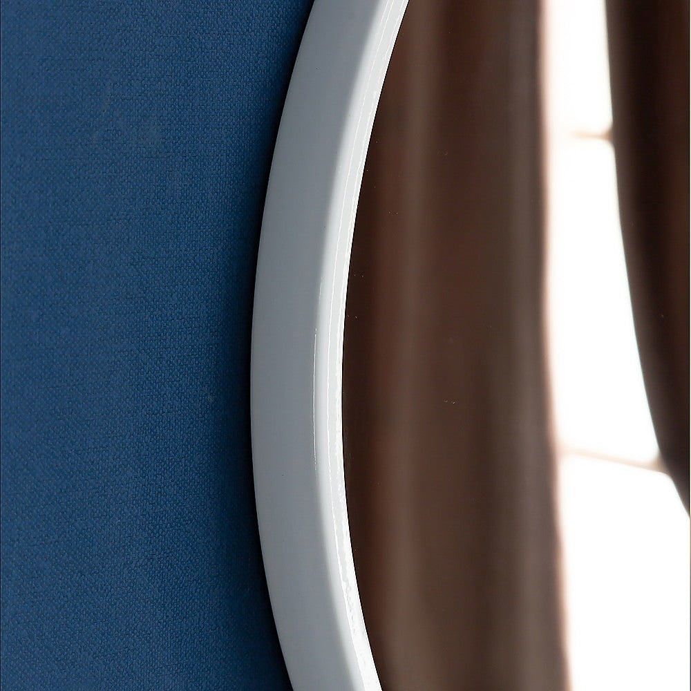 90cm Round Wall Mirror Bathroom Makeup Mirror by Della Francesca Della Francesca