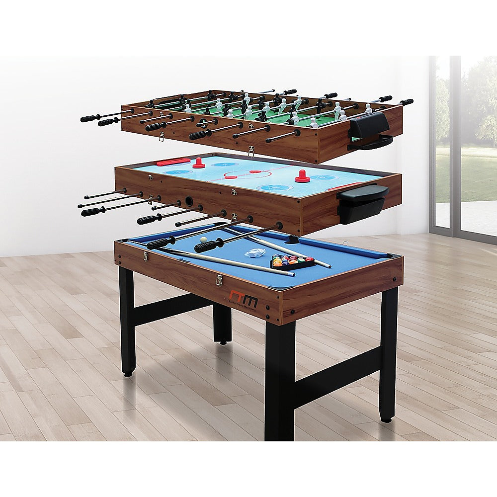 4FT 3-in-1 Games Foosball Soccer Hockey Pool Table Does not apply