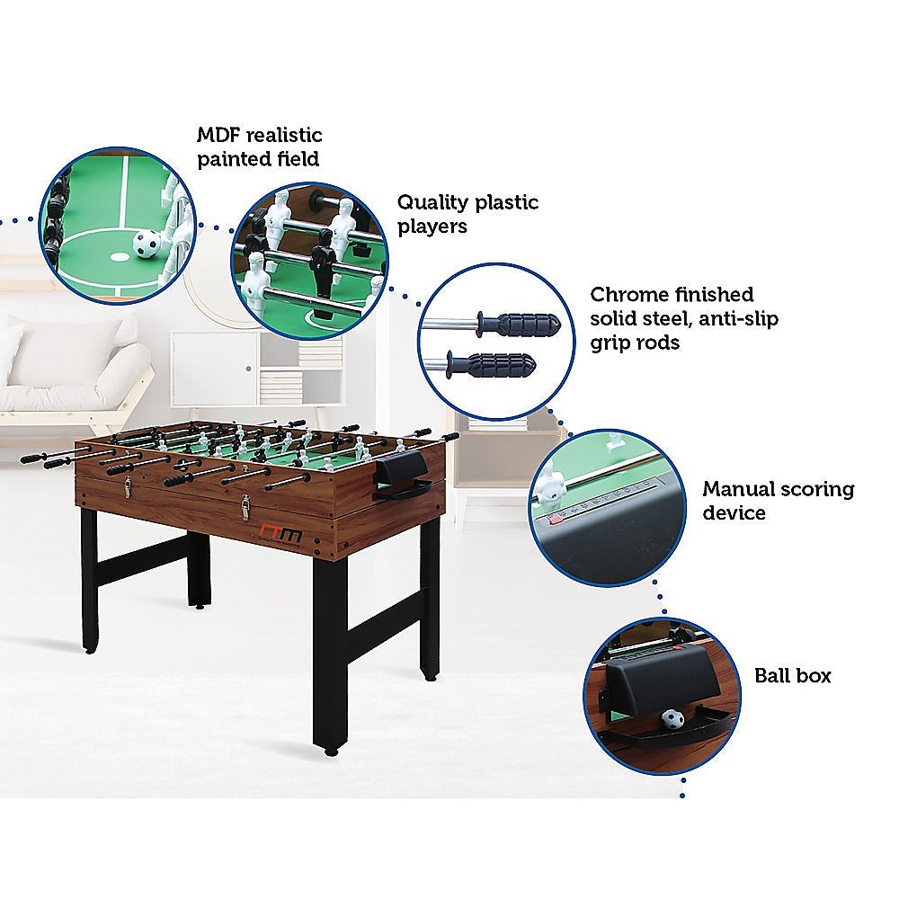4FT 3-in-1 Games Foosball Soccer Hockey Pool Table Does not apply