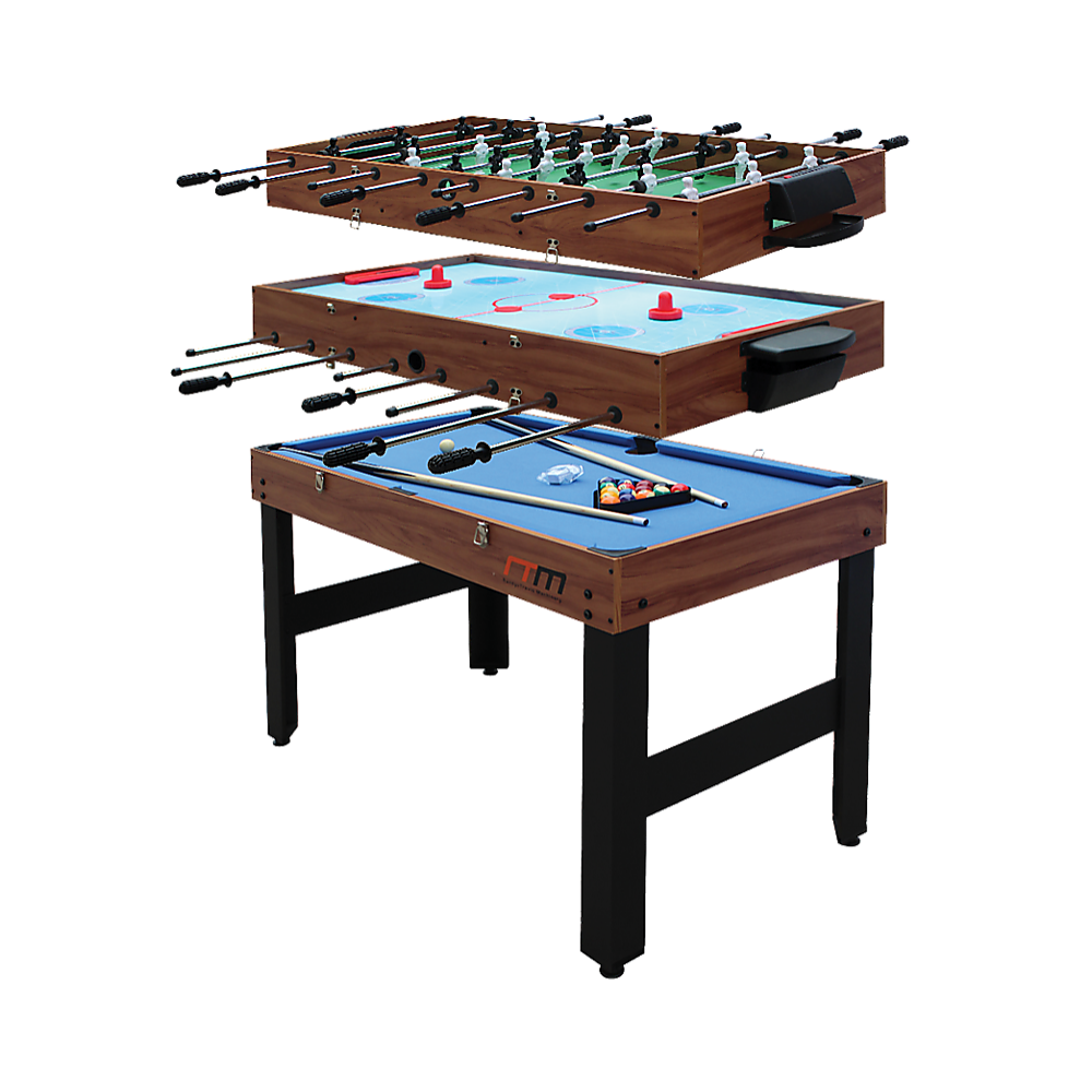 4FT 3-in-1 Games Foosball Soccer Hockey Pool Table Does not apply