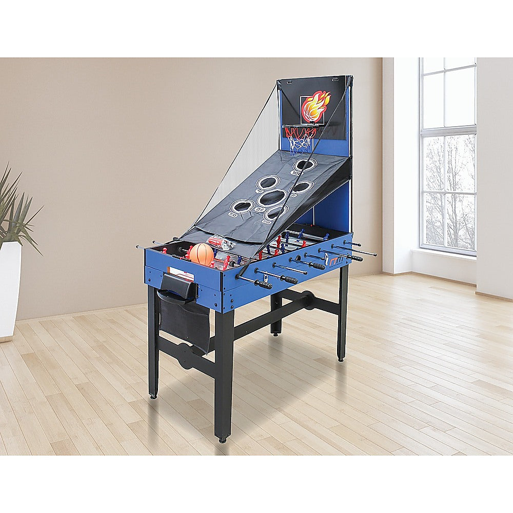 4FT 12-in-1 Combo Games Tables Foosball Soccer Basketball Hockey Pool Table Tennis Does not apply