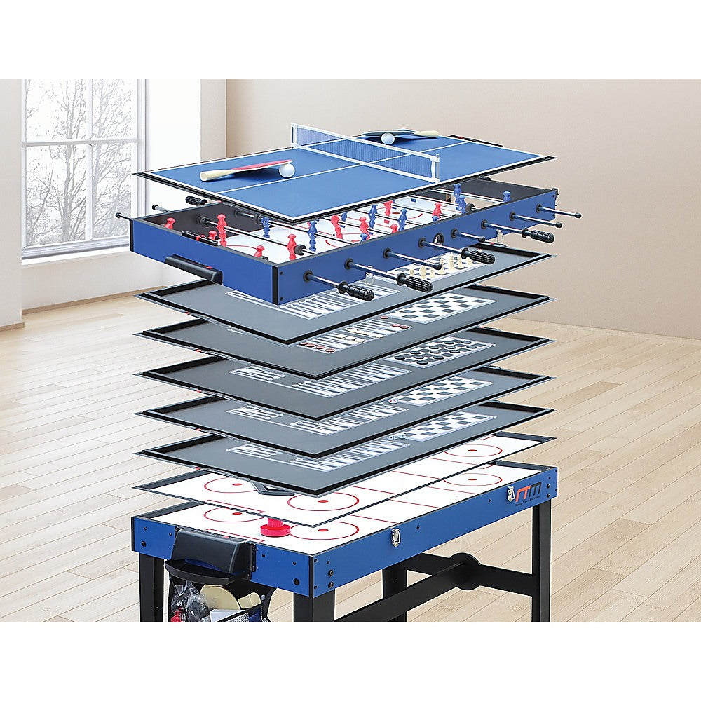 4FT 12-in-1 Combo Games Tables Foosball Soccer Basketball Hockey Pool Table Tennis Does not apply