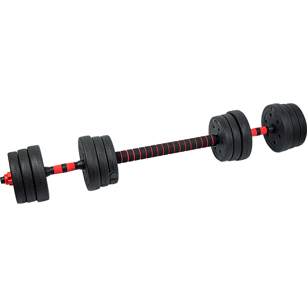 20kg Adjustable Rubber Dumbbell Set Barbell Home GYM Exercise Weights Does not apply