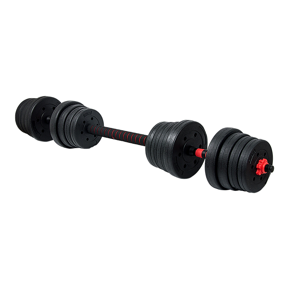 30kg Adjustable Rubber Dumbbell Set Barbell Home GYM Exercise Weights Does not apply
