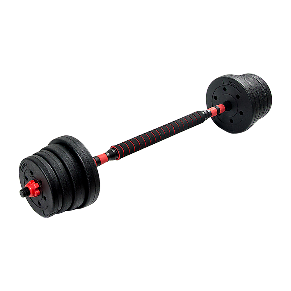 30kg Adjustable Rubber Dumbbell Set Barbell Home GYM Exercise Weights Does not apply